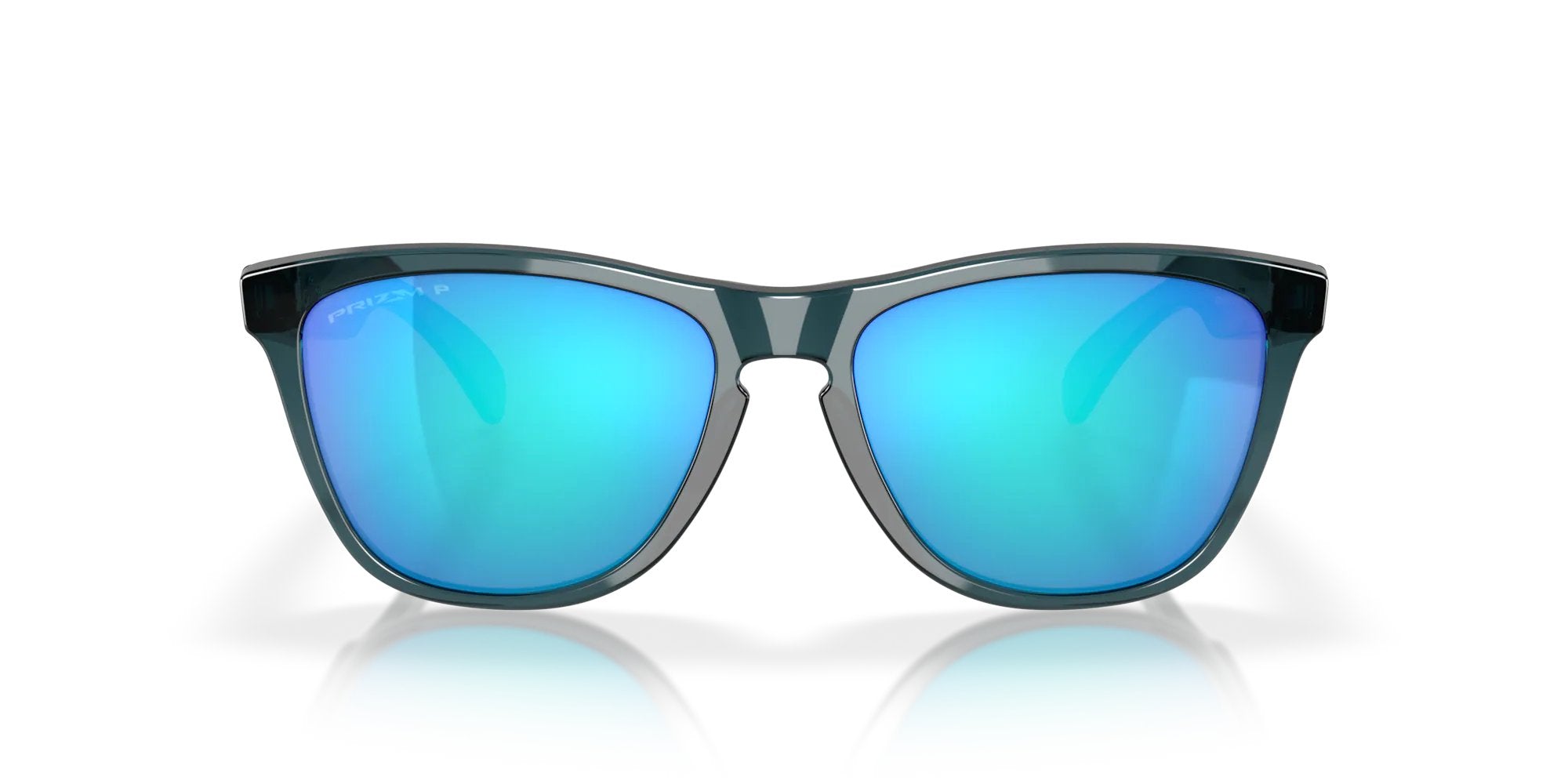 Oakley Frogskins™ - Crystal Black, Prizm Sapphire Polarized