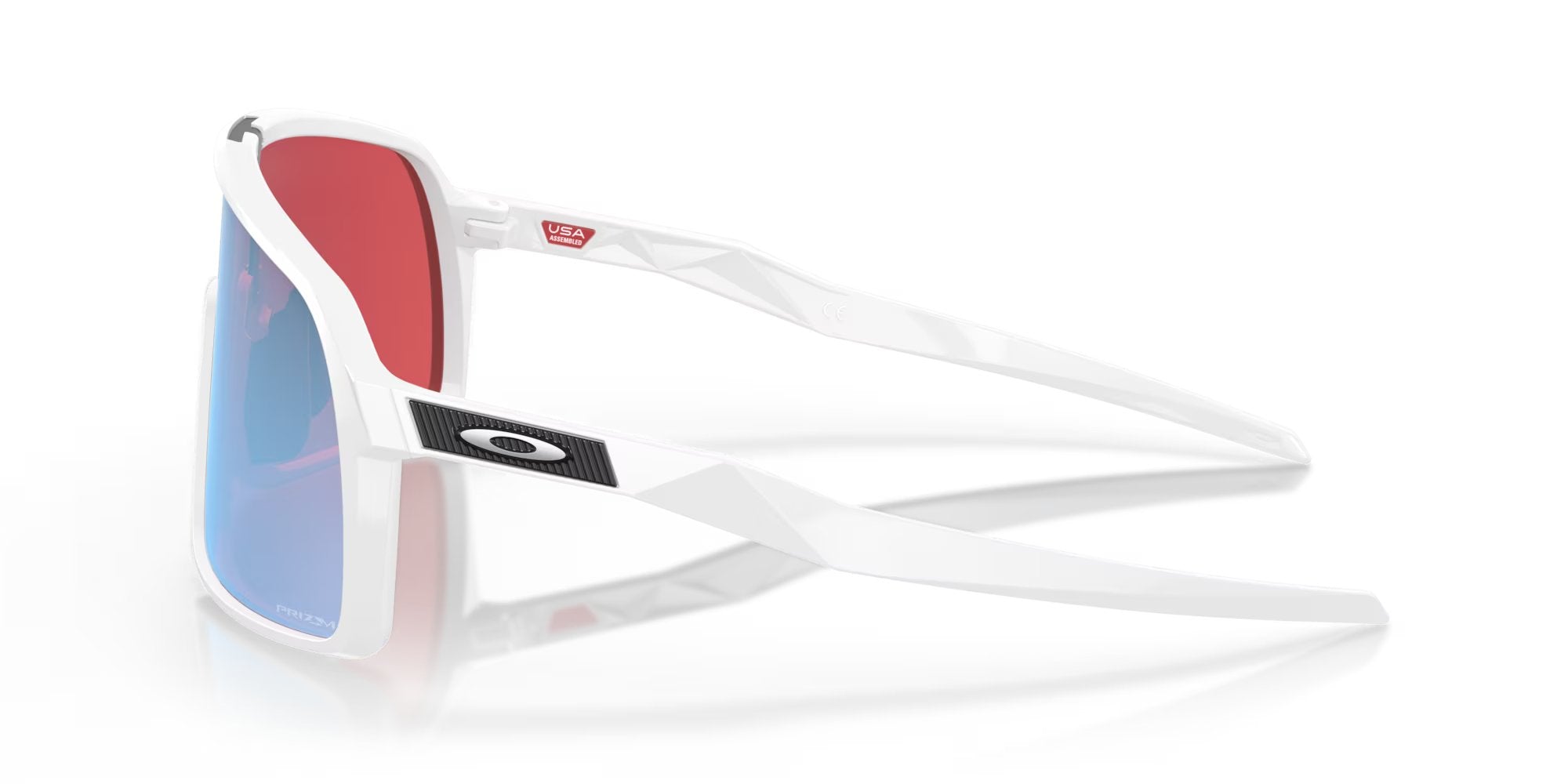 Oakley Sutro - Polished White, Prizm Snow Sapphire