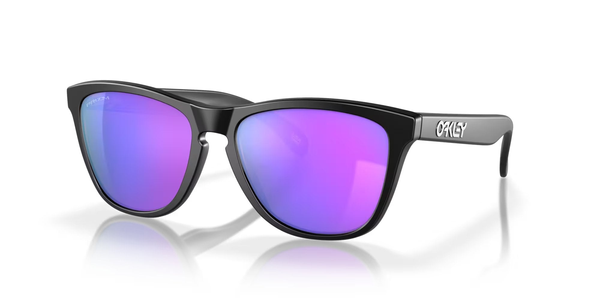 Oakley Frogskins™ - Matte Black, Prizm Violet