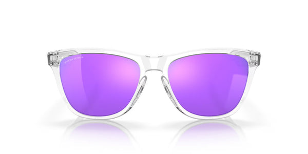 Oakley Frogskins™ - Polished Clear, Prizm Violet