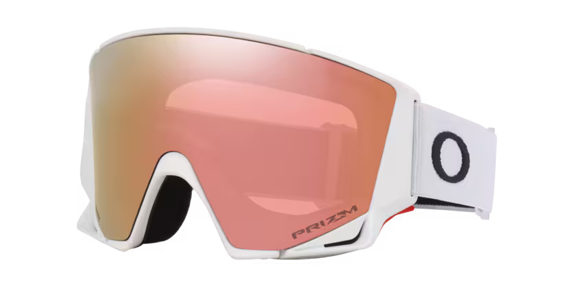 Oakley Flow Scape - Matte White, Prizm rose gold iridium