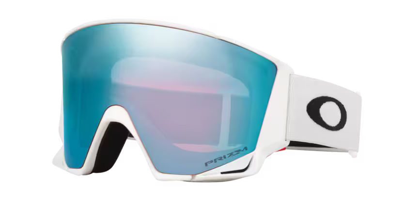 Oakley Flow Scape - Matte White, Prizm snow sapphire iridium