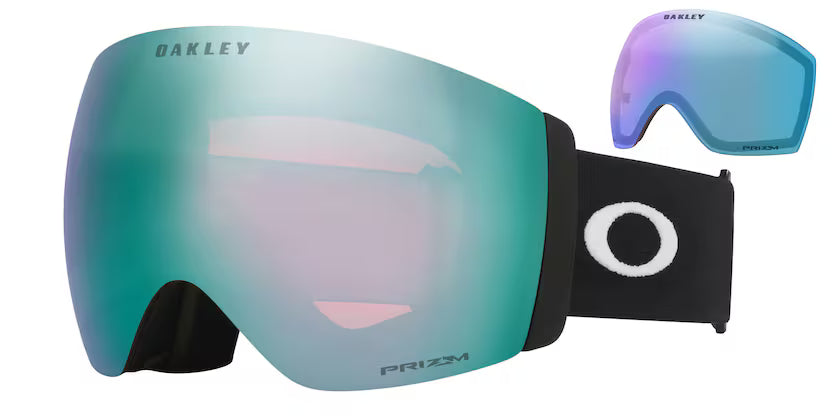 Oakley Flight Deck Pro - Matte black, Prizm snow sapphire iridium