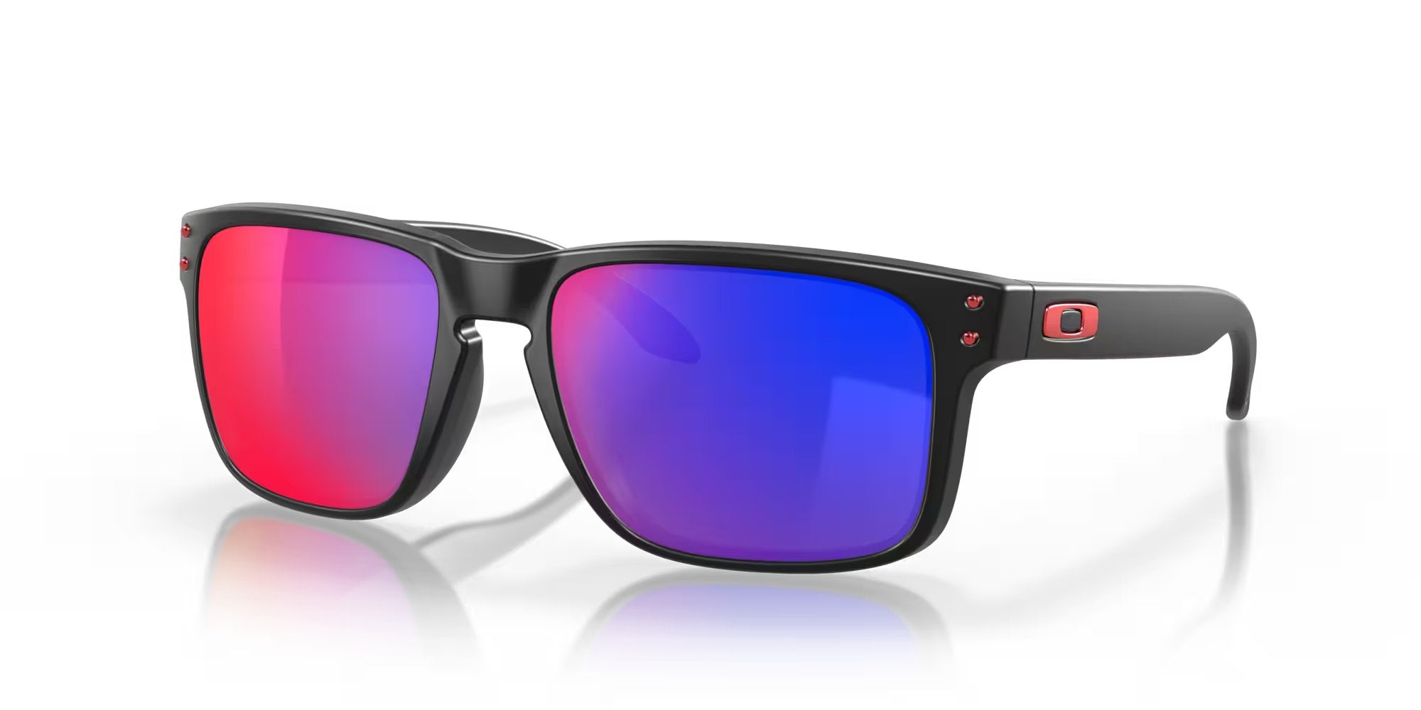 Oakley Holbrook™ - Matte Black, + Red Iridium