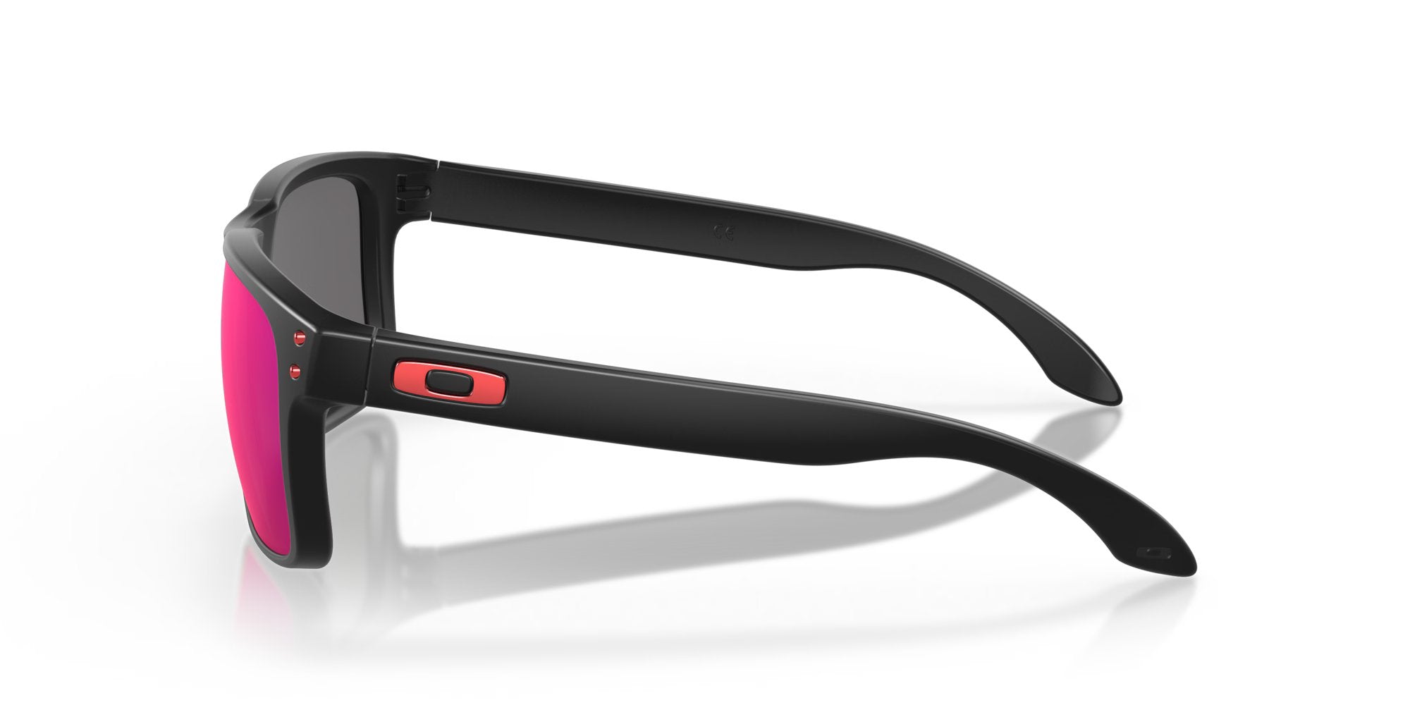 Oakley Holbrook™ - Matte Black, + Red Iridium