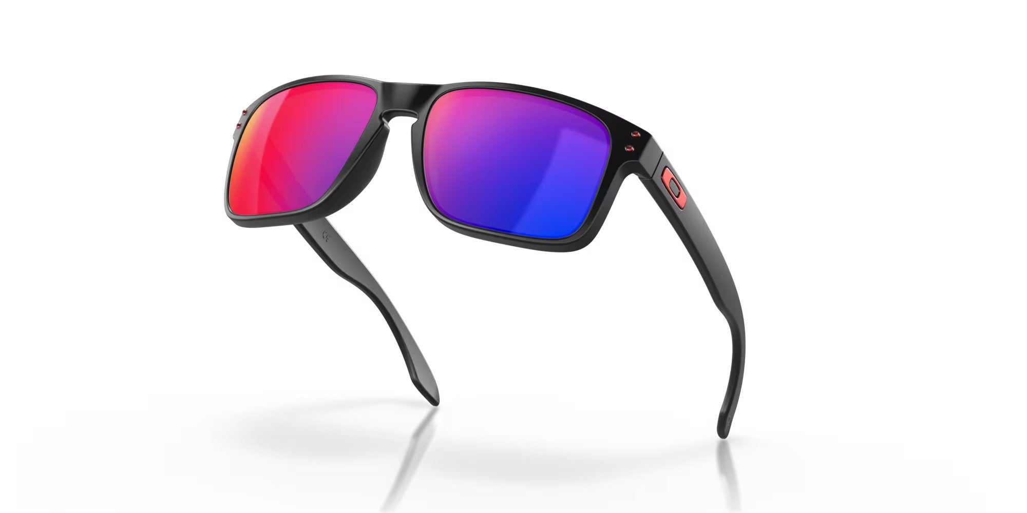 Oakley Holbrook™ - Matte Black, + Red Iridium