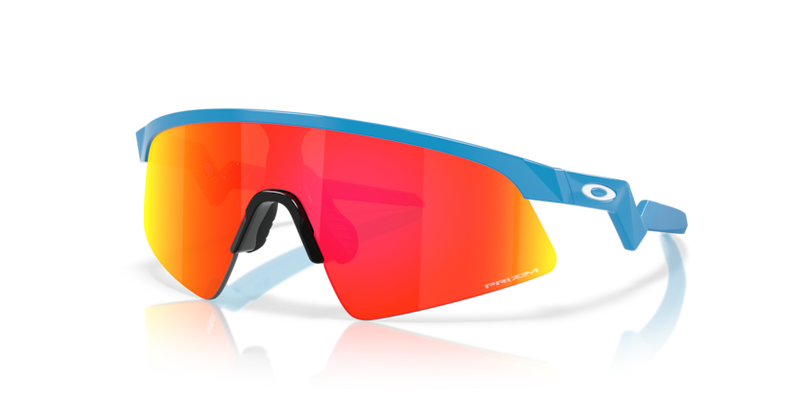 Oakley Resistor sweep (Youth Fit) - Polished sky blue, Prizm ruby