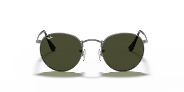 Ray-Ban Round Metal - Gunmetal, Green