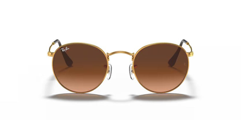 Ray-Ban Round Metal - Light Bronze, Pink/Brown Gradient