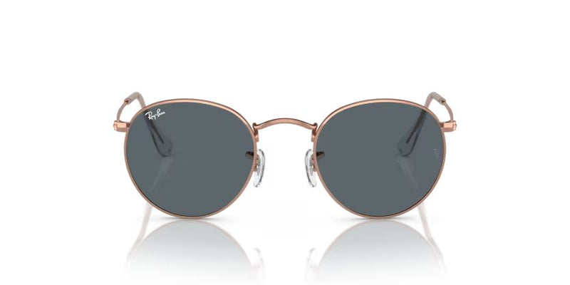 Ray-Ban Round Metal - Rose Gold, Blue