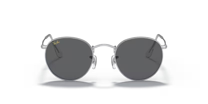 Ray-Ban Round Metal - Silver, Dark Grey