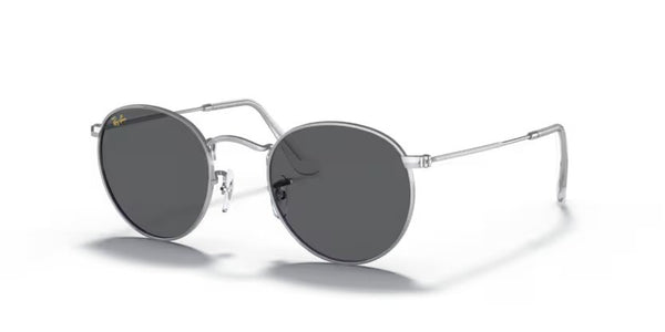 Ray-Ban Round Metal - Silver, Dark Grey