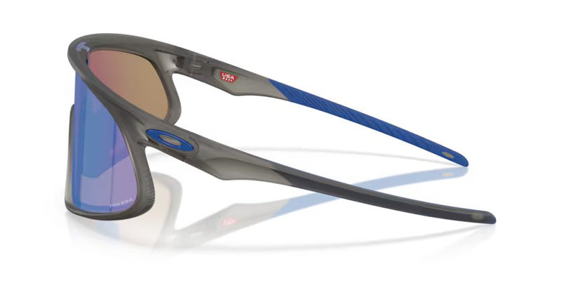 Oakley Rslv - Matte grey smoke, Prizm sapphire