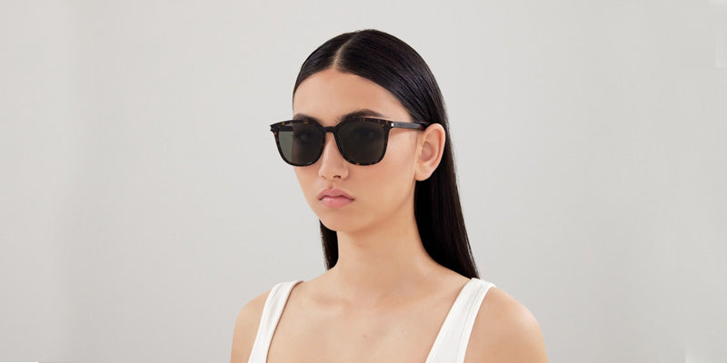 Saint Laurent SL 565/K SLIM - Havana/Green