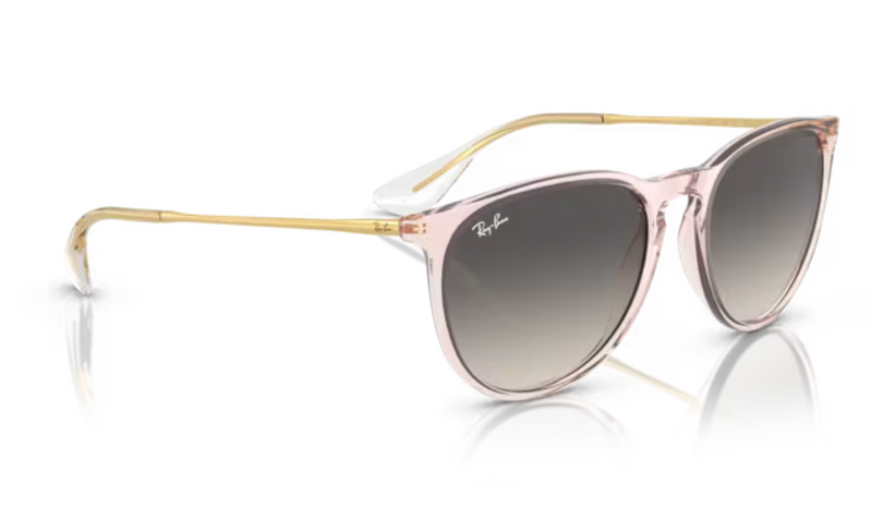 Ray-Ban Erika - Transparent pink, Grey