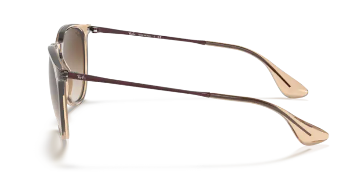 Ray-Ban Erika - Transparent brown, Brown gradient