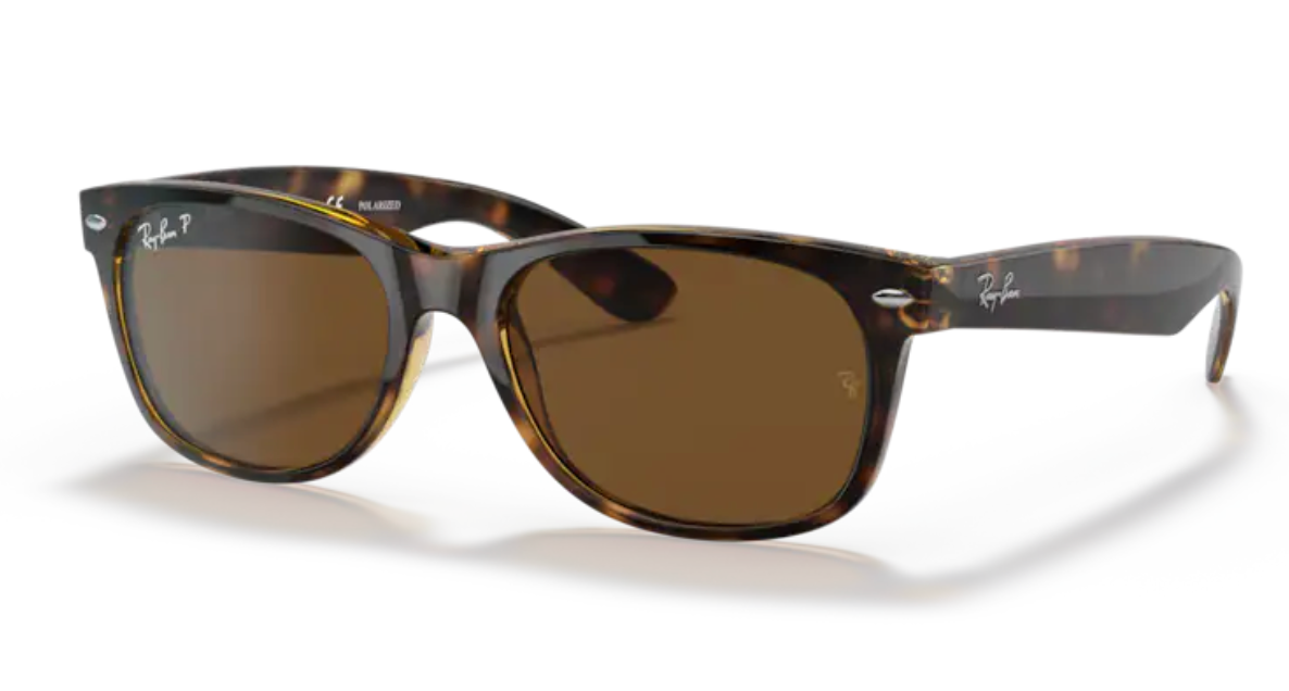 Ray-Ban New Wayfarer - Tortoise, Brown polarized