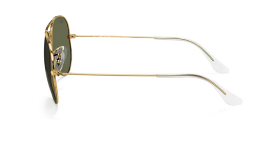 Ray-Ban Aviator Classic - Polished Gold, Green