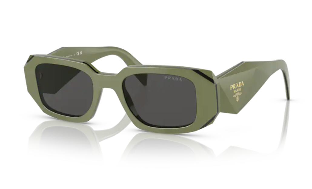 Prada 0PR 17WS - Sage/black, Dark grey