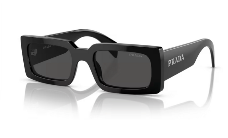 Prada 0PR A07S - Black, Dark grey