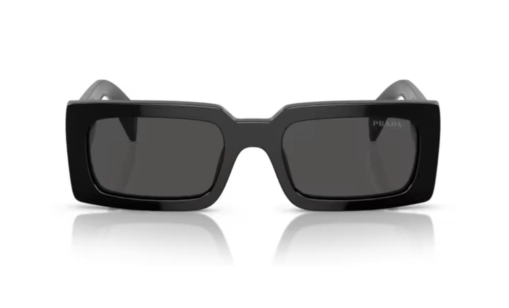 Prada 0PR A07S - Black, Dark grey