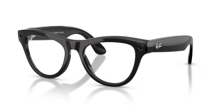 Ray-Ban Meta G2 Skylar (smart glasses) - Black/Transitions Amethyst