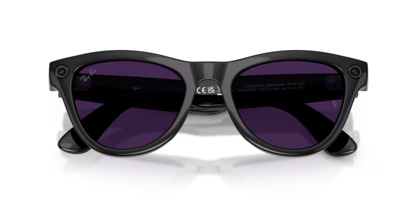 Ray-Ban Meta G2 Skylar (smart glasses) - Black/Transitions Amethyst