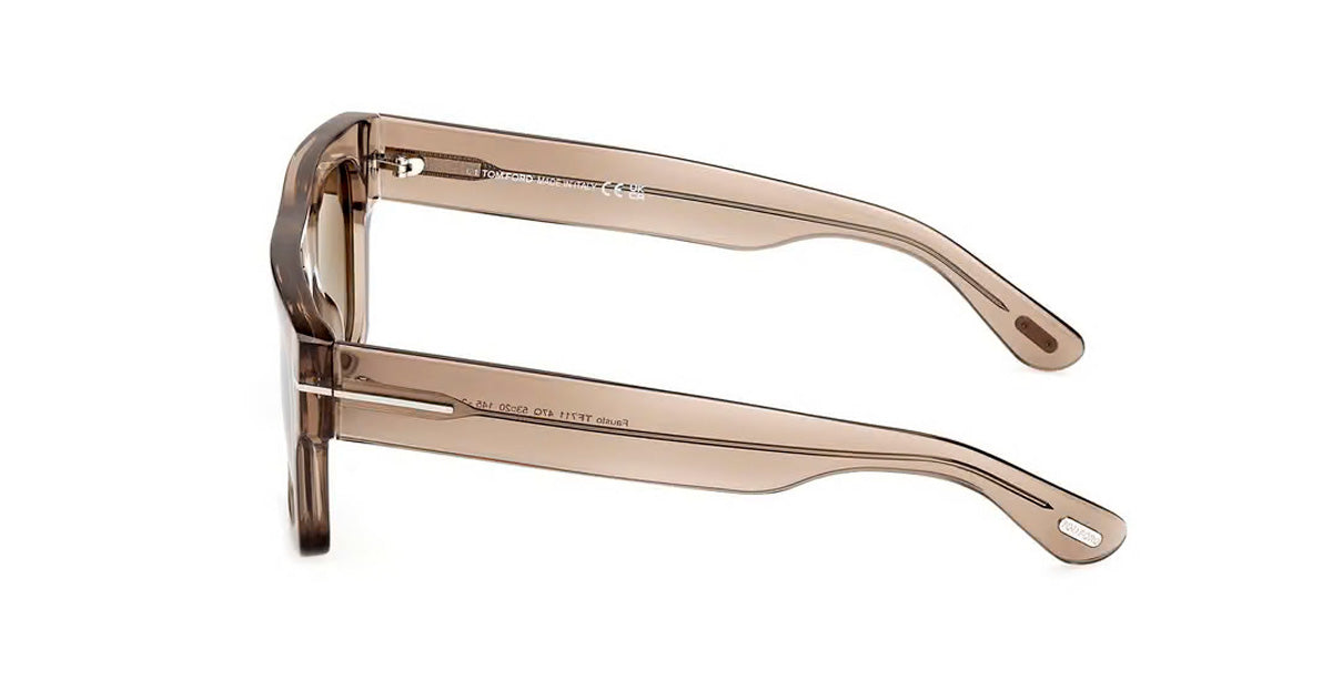 Tom Ford Fausto TF 0711 - Shiny Light Brown