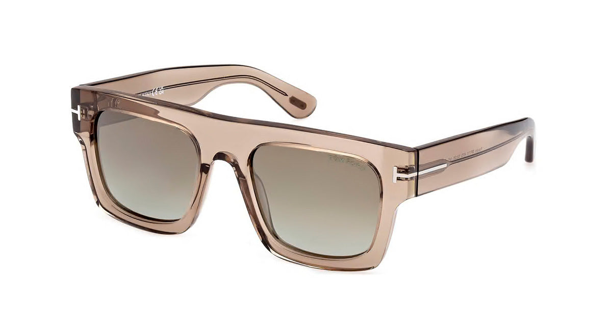 Tom Ford Fausto TF 0711 - Shiny Light Brown
