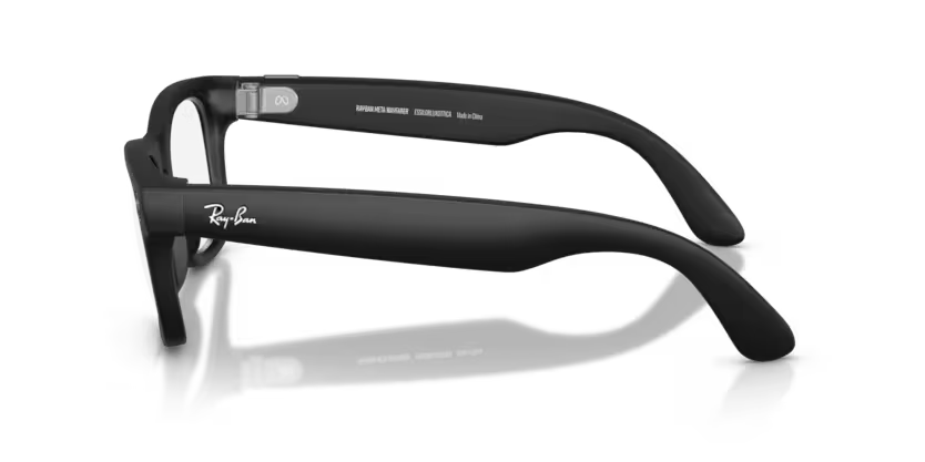 Ray-Ban Meta G2 Wayfarer (smart glasses) - Black/Clear