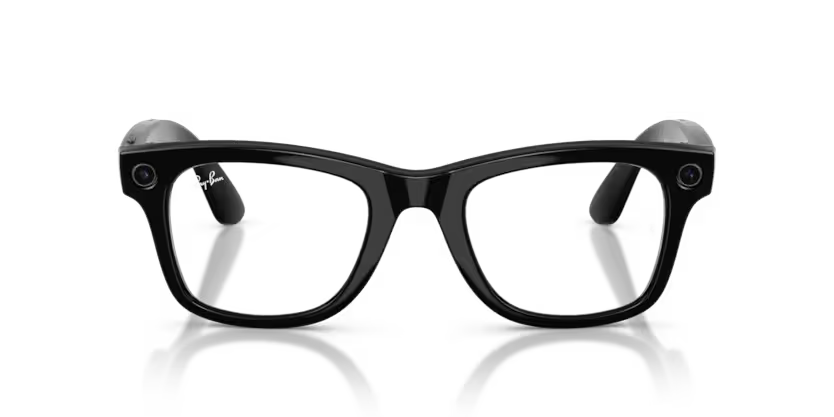 Ray-Ban Meta G2 Wayfarer (smart glasses) - Black/Clear graphite green photochromic