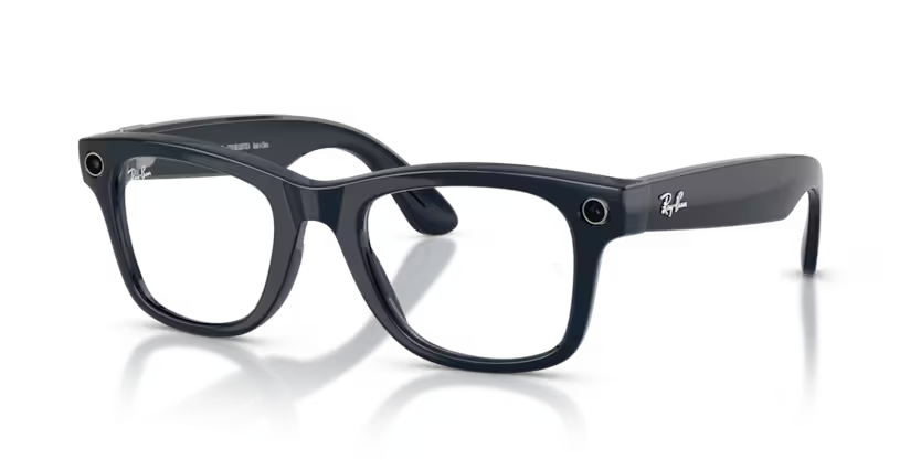 Ray-Ban Meta G2 Wayfarer (smart glasses) - Shiny Cosmic Blue/Transitions Sapphire