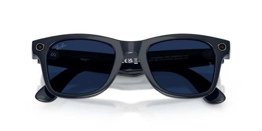 Ray-Ban Meta G2 Wayfarer (smart glasses) - Shiny Cosmic Blue/Transitions Sapphire