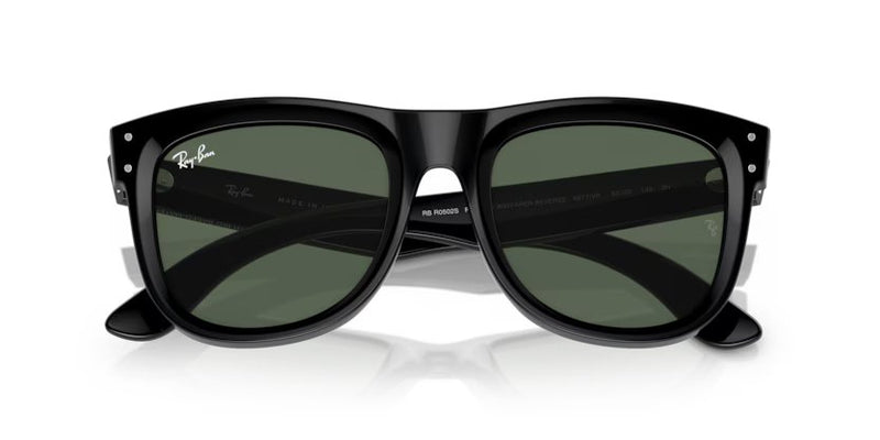 Ray-Ban Wayfarer reverse - Black, Dark green