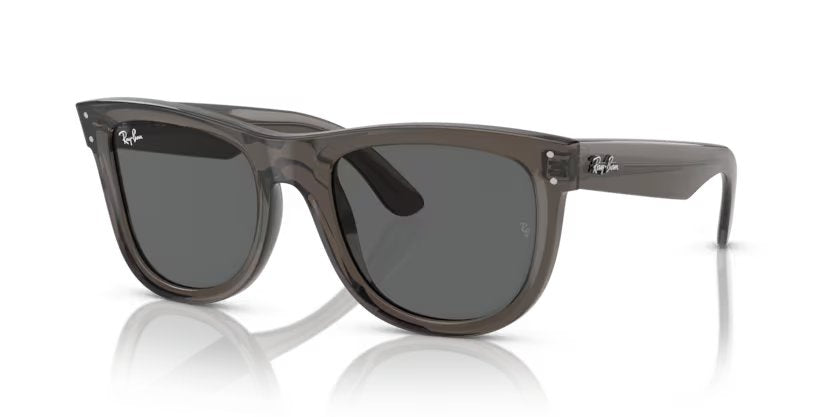 Ray-Ban Wayfarer reverse - Transparent dark grey, Dark grey