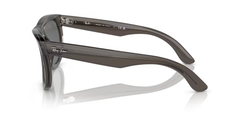 Ray-Ban Wayfarer reverse - Transparent dark grey, Dark grey