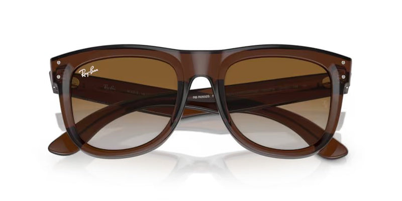 Ray-Ban Wayfarer reverse - Transparent brown, Brown