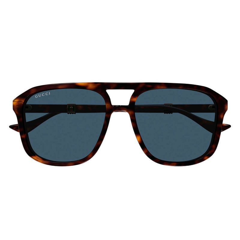 Gucci - Havana front, Brown lens