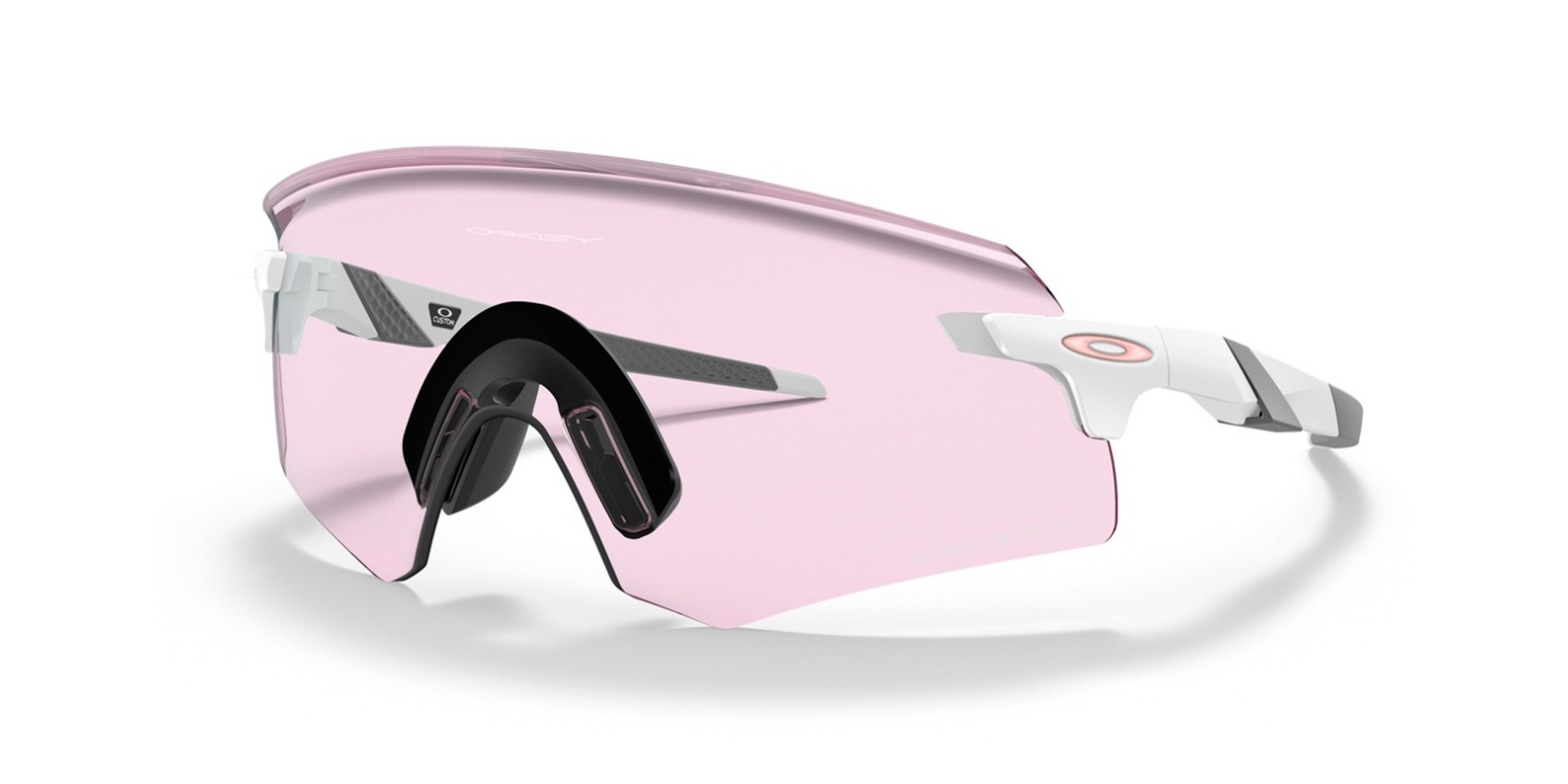 Oakley Encoder custom - Matte White and grey, Prizm Low Light