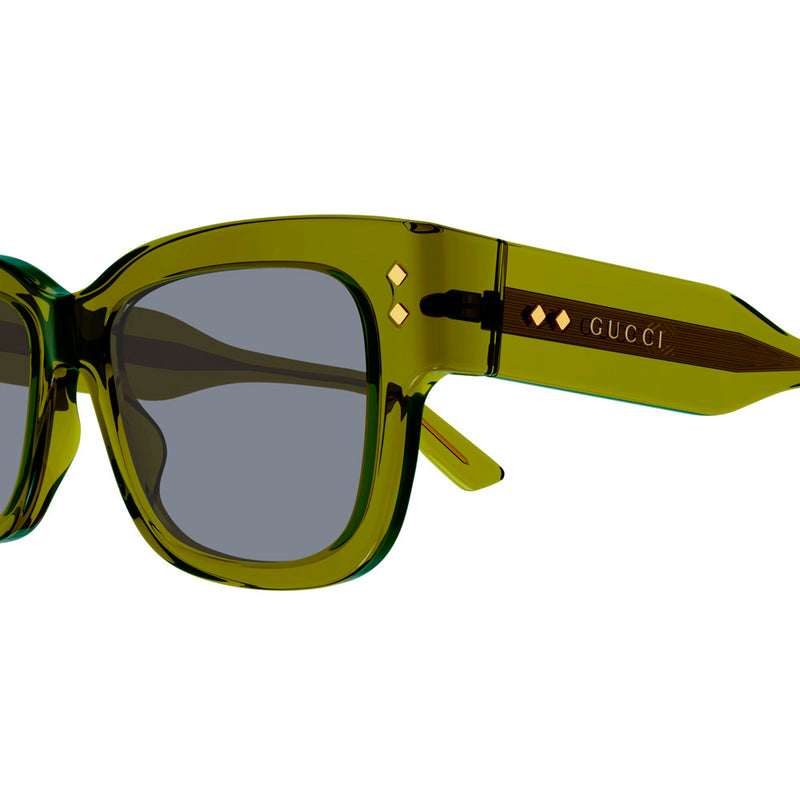 Gucci - Green front, Grey lens