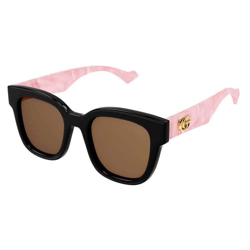 Gucci - Black front, Brown lens