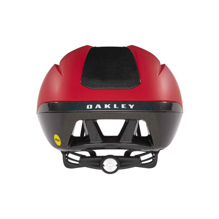 Oakley Velo Stelvio cykelhjelm, Black/red pro