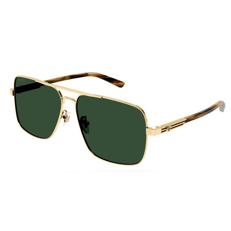 Gucci - Gold front, Green lens