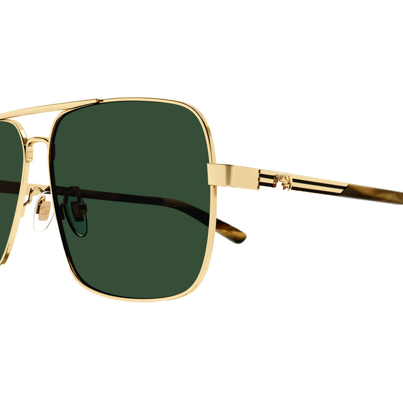 Gucci - Gold front, Green lens