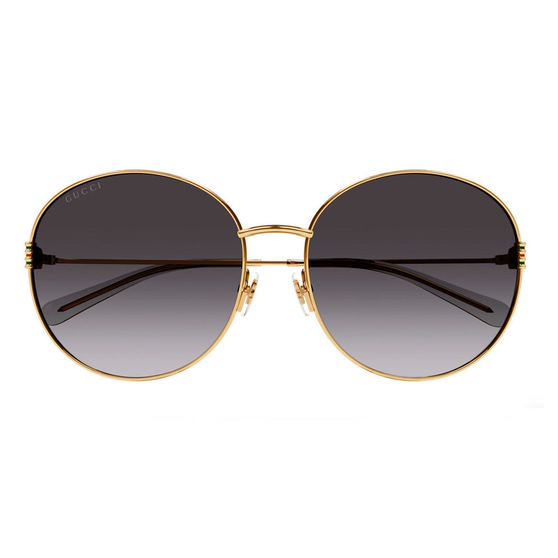 Gucci - Gold front, Grey lens