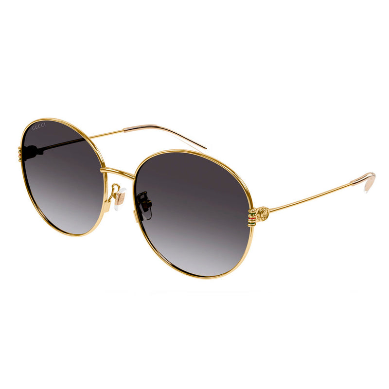 Gucci - Gold front, Grey lens